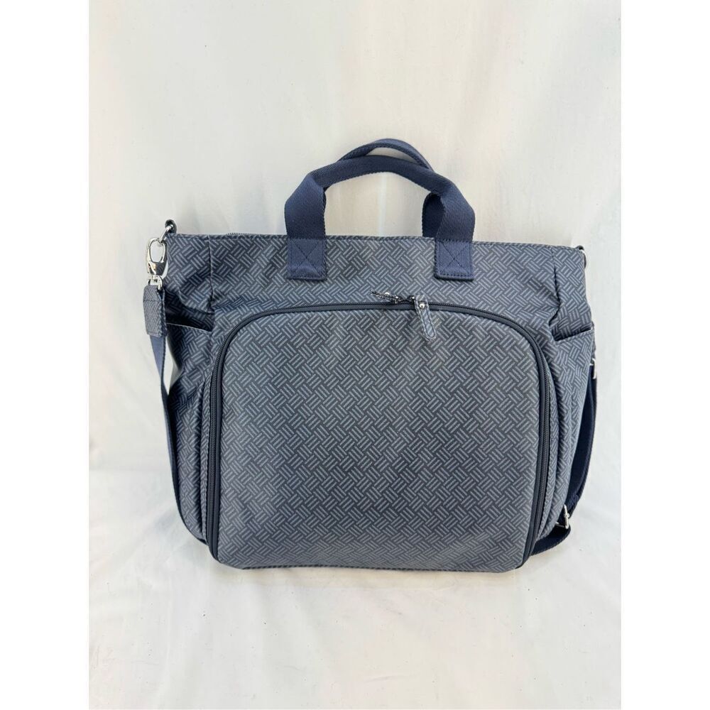 Pottery Barn Kids Blue Baby Hyde Convertible Backpack Tote Diaper Bag